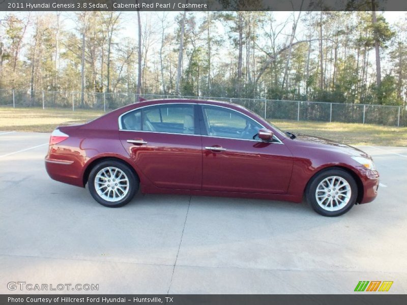 Cabernet Red Pearl / Cashmere 2011 Hyundai Genesis 3.8 Sedan