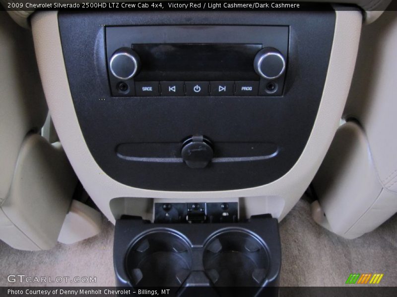 Victory Red / Light Cashmere/Dark Cashmere 2009 Chevrolet Silverado 2500HD LTZ Crew Cab 4x4