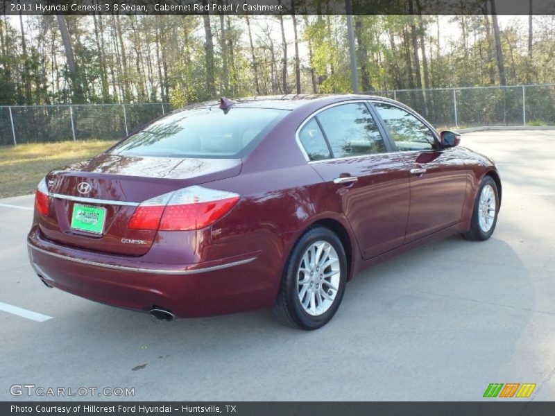 Cabernet Red Pearl / Cashmere 2011 Hyundai Genesis 3.8 Sedan