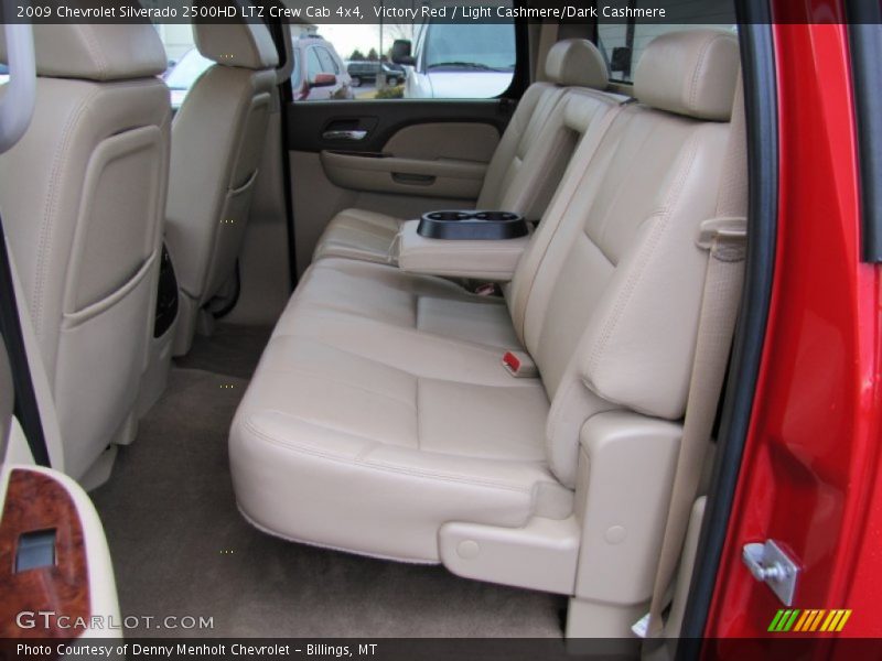 Victory Red / Light Cashmere/Dark Cashmere 2009 Chevrolet Silverado 2500HD LTZ Crew Cab 4x4