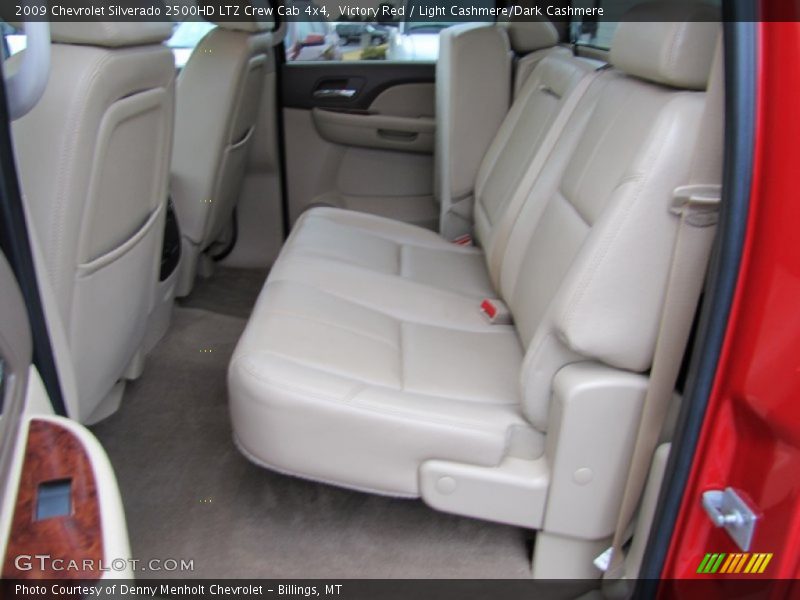 Victory Red / Light Cashmere/Dark Cashmere 2009 Chevrolet Silverado 2500HD LTZ Crew Cab 4x4