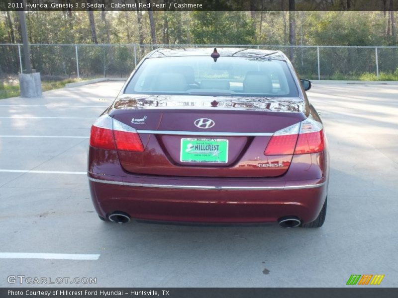 Cabernet Red Pearl / Cashmere 2011 Hyundai Genesis 3.8 Sedan