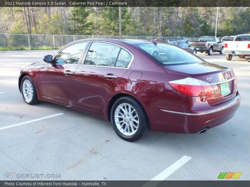 Cabernet Red Pearl / Cashmere 2011 Hyundai Genesis 3.8 Sedan