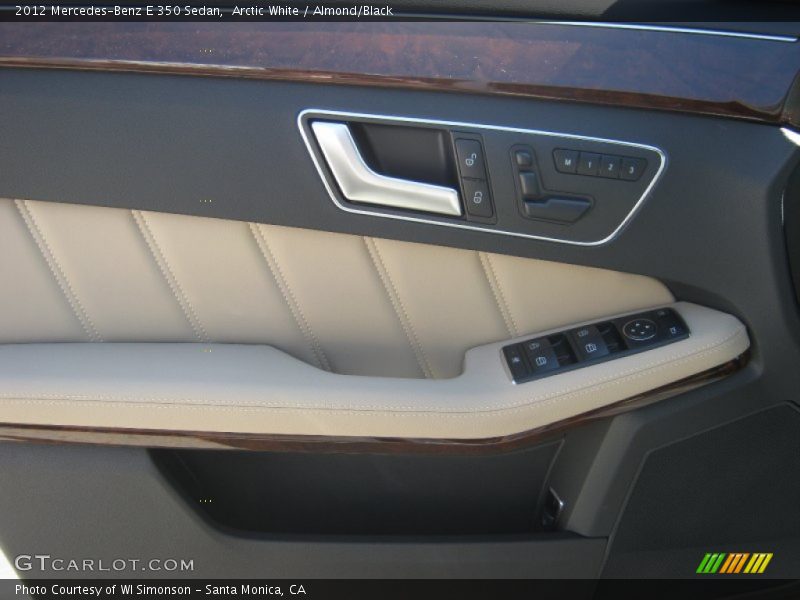 Arctic White / Almond/Black 2012 Mercedes-Benz E 350 Sedan
