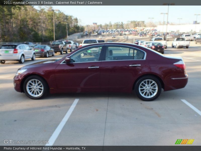 Cabernet Red Pearl / Cashmere 2011 Hyundai Genesis 3.8 Sedan