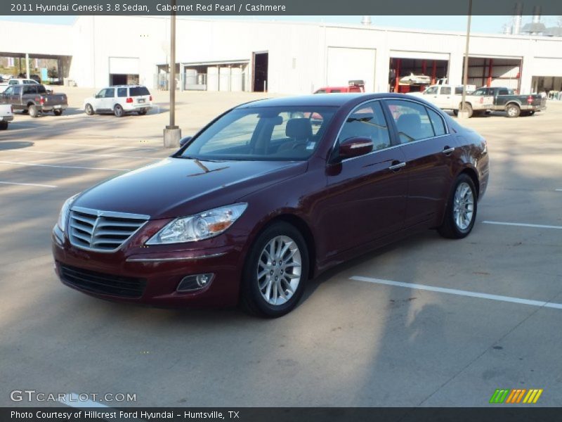 Cabernet Red Pearl / Cashmere 2011 Hyundai Genesis 3.8 Sedan