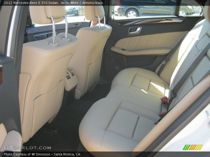 Arctic White / Almond/Black 2012 Mercedes-Benz E 350 Sedan