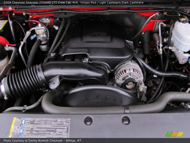 Victory Red / Light Cashmere/Dark Cashmere 2009 Chevrolet Silverado 2500HD LTZ Crew Cab 4x4