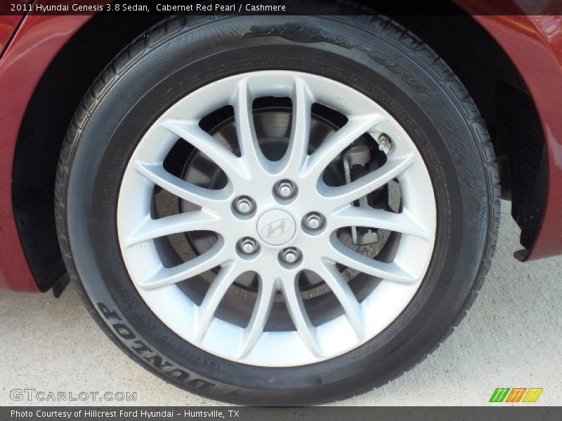 Cabernet Red Pearl / Cashmere 2011 Hyundai Genesis 3.8 Sedan