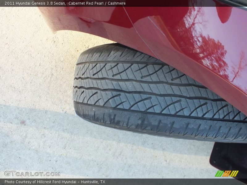 Cabernet Red Pearl / Cashmere 2011 Hyundai Genesis 3.8 Sedan