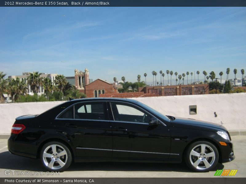 Black / Almond/Black 2012 Mercedes-Benz E 350 Sedan