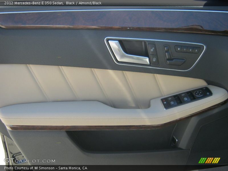 Black / Almond/Black 2012 Mercedes-Benz E 350 Sedan