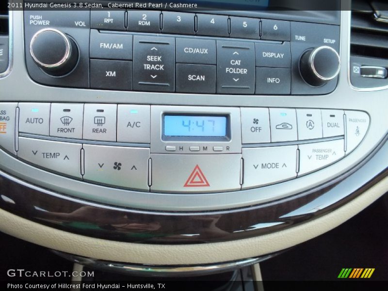 Cabernet Red Pearl / Cashmere 2011 Hyundai Genesis 3.8 Sedan