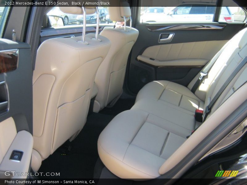 Black / Almond/Black 2012 Mercedes-Benz E 350 Sedan