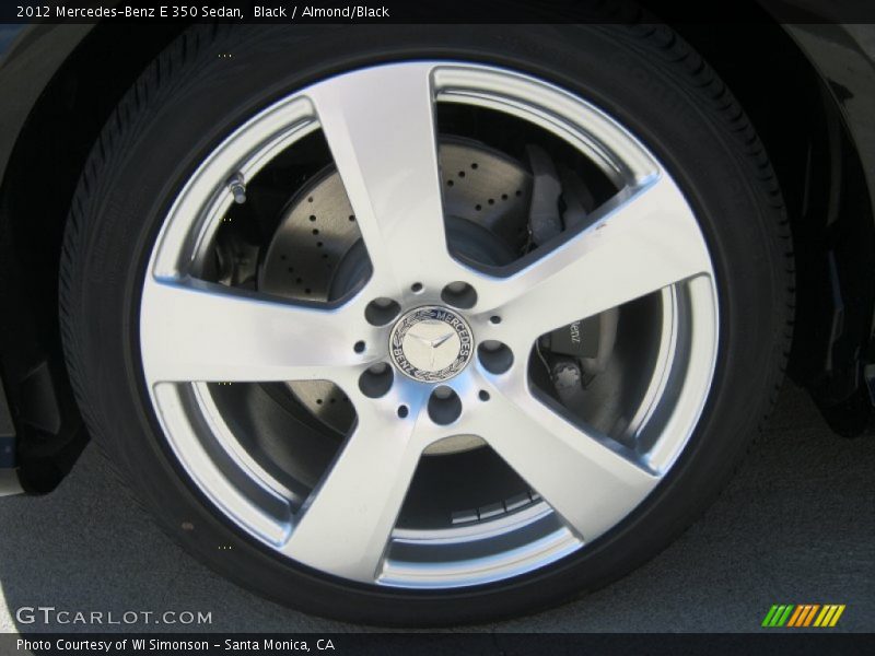 Black / Almond/Black 2012 Mercedes-Benz E 350 Sedan
