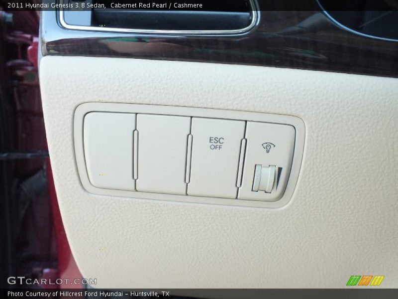 Cabernet Red Pearl / Cashmere 2011 Hyundai Genesis 3.8 Sedan