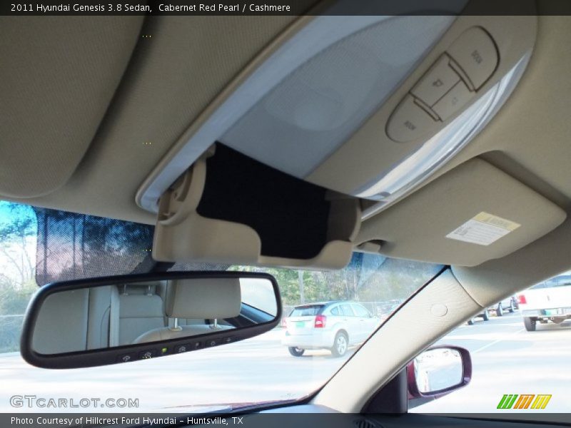 Cabernet Red Pearl / Cashmere 2011 Hyundai Genesis 3.8 Sedan