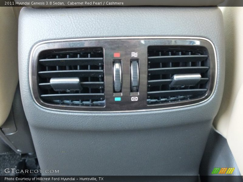 Cabernet Red Pearl / Cashmere 2011 Hyundai Genesis 3.8 Sedan