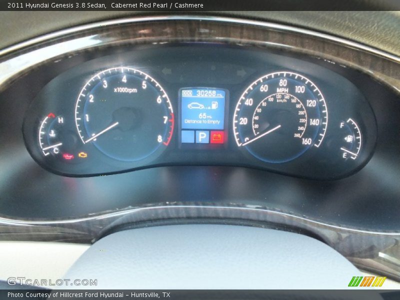Cabernet Red Pearl / Cashmere 2011 Hyundai Genesis 3.8 Sedan