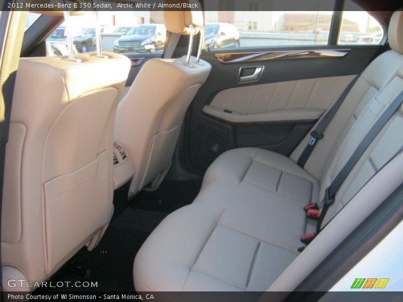 Arctic White / Almond/Black 2012 Mercedes-Benz E 350 Sedan