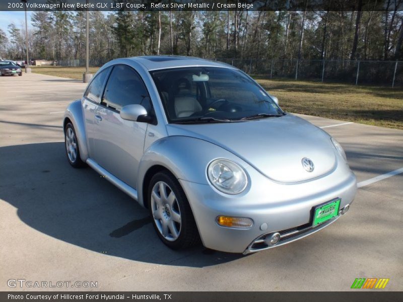Reflex Silver Metallic / Cream Beige 2002 Volkswagen New Beetle GLX 1.8T Coupe