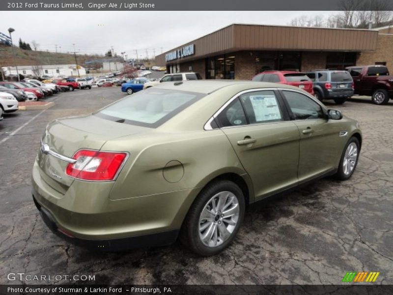 Ginger Ale / Light Stone 2012 Ford Taurus Limited