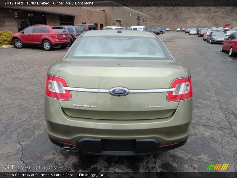 Ginger Ale / Light Stone 2012 Ford Taurus Limited