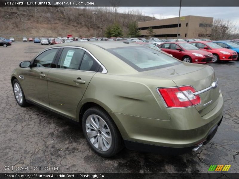 Ginger Ale / Light Stone 2012 Ford Taurus Limited