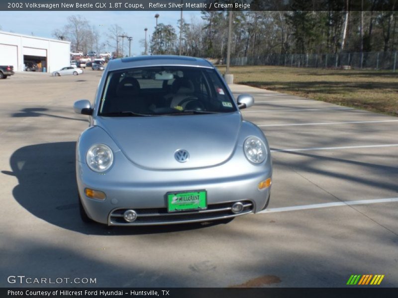 Reflex Silver Metallic / Cream Beige 2002 Volkswagen New Beetle GLX 1.8T Coupe