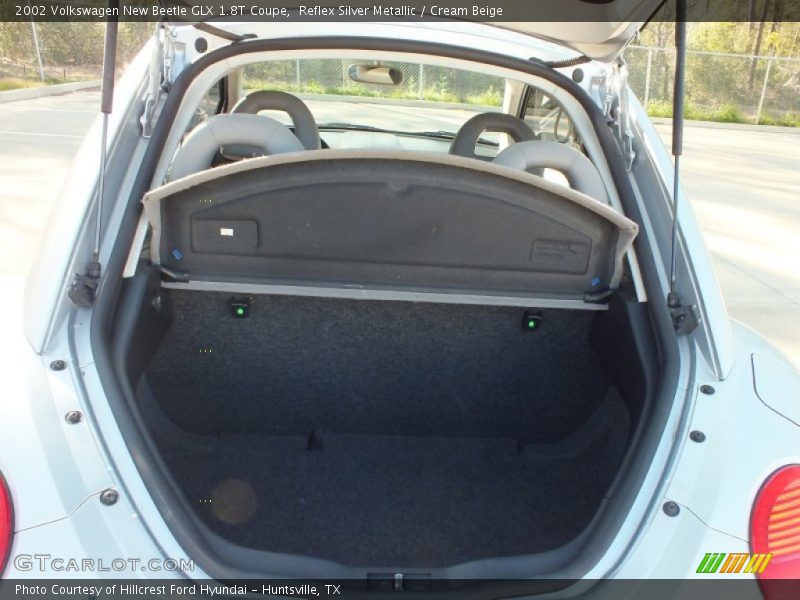 Reflex Silver Metallic / Cream Beige 2002 Volkswagen New Beetle GLX 1.8T Coupe