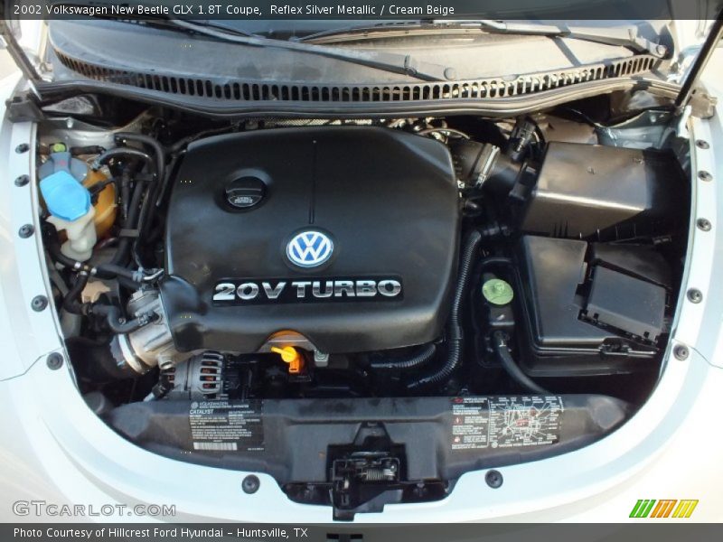 Reflex Silver Metallic / Cream Beige 2002 Volkswagen New Beetle GLX 1.8T Coupe
