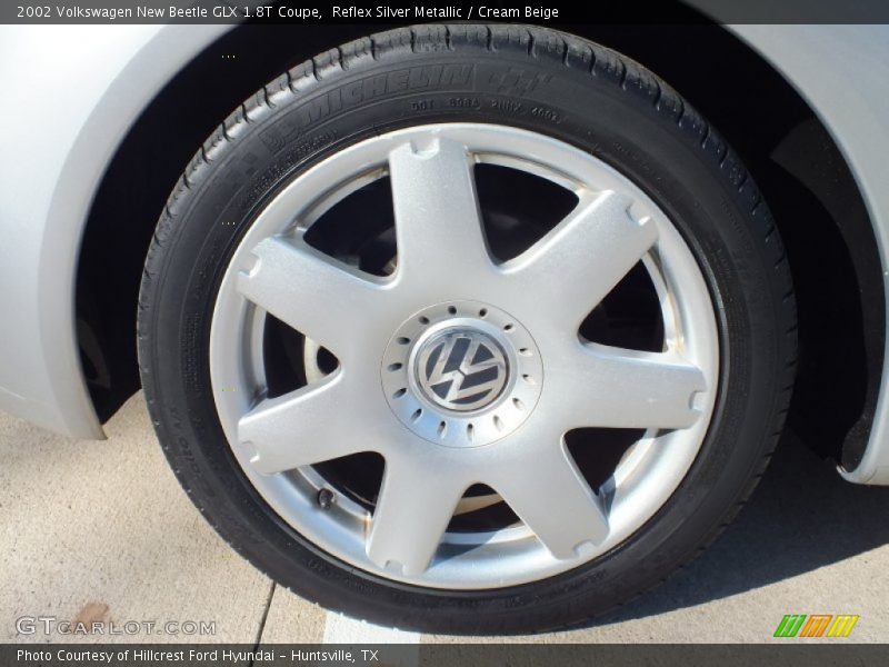 Reflex Silver Metallic / Cream Beige 2002 Volkswagen New Beetle GLX 1.8T Coupe