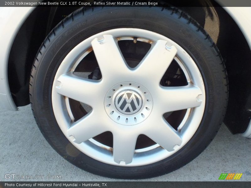 Reflex Silver Metallic / Cream Beige 2002 Volkswagen New Beetle GLX 1.8T Coupe