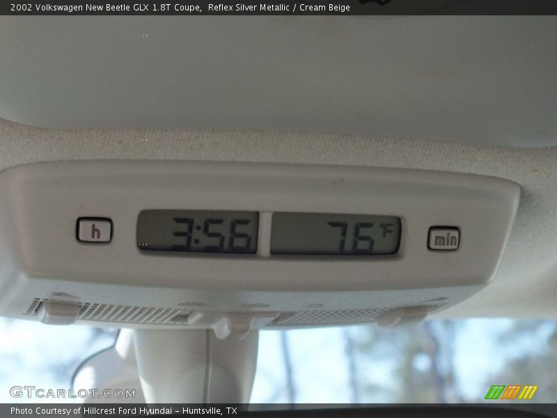Reflex Silver Metallic / Cream Beige 2002 Volkswagen New Beetle GLX 1.8T Coupe