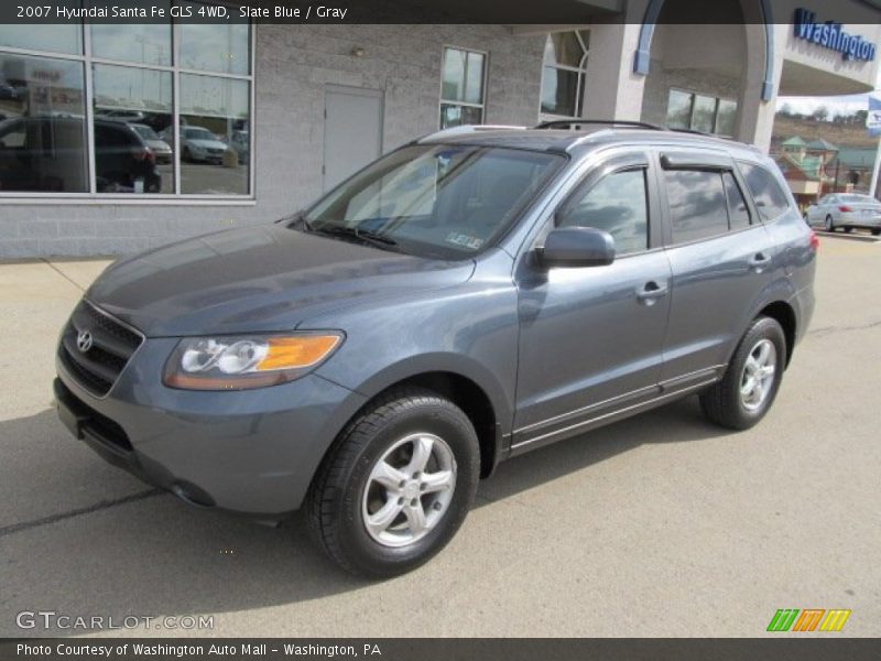 Slate Blue / Gray 2007 Hyundai Santa Fe GLS 4WD