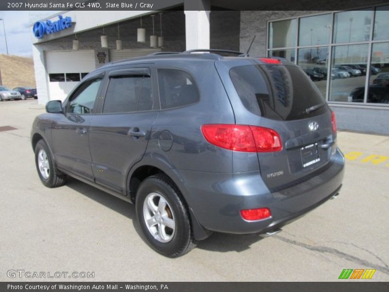 Slate Blue / Gray 2007 Hyundai Santa Fe GLS 4WD