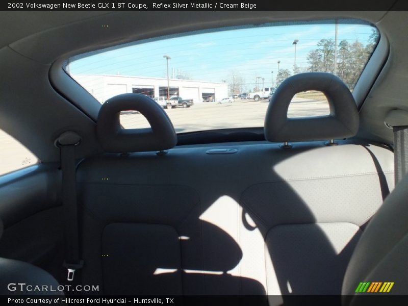 Reflex Silver Metallic / Cream Beige 2002 Volkswagen New Beetle GLX 1.8T Coupe