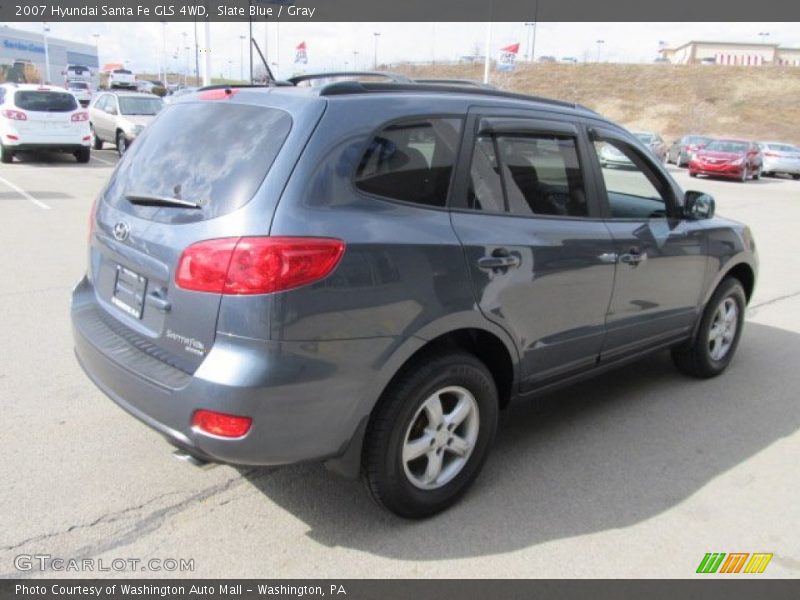 Slate Blue / Gray 2007 Hyundai Santa Fe GLS 4WD