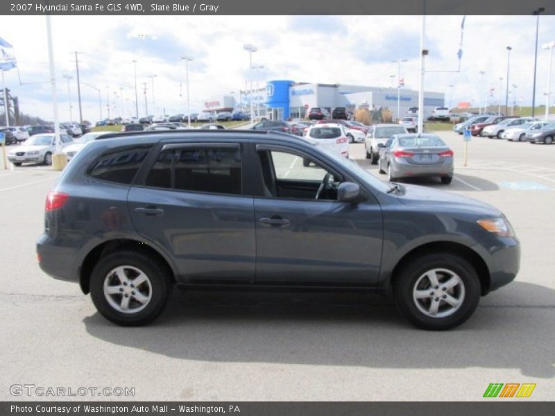 Slate Blue / Gray 2007 Hyundai Santa Fe GLS 4WD
