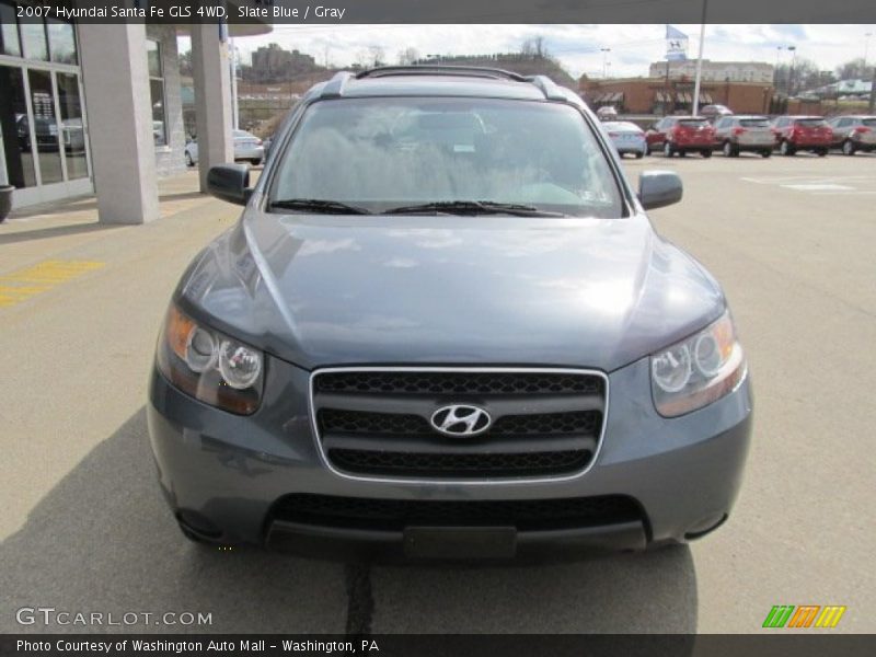 Slate Blue / Gray 2007 Hyundai Santa Fe GLS 4WD