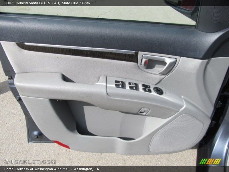 Slate Blue / Gray 2007 Hyundai Santa Fe GLS 4WD