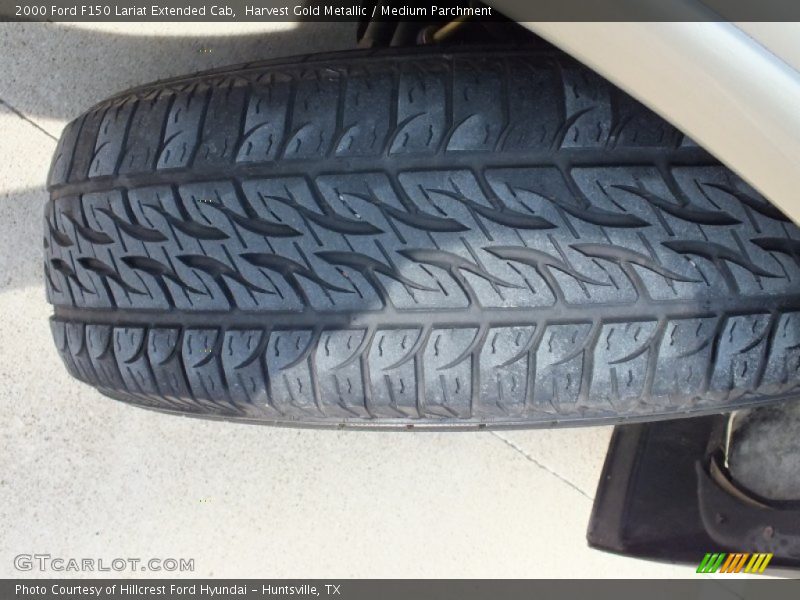 Harvest Gold Metallic / Medium Parchment 2000 Ford F150 Lariat Extended Cab
