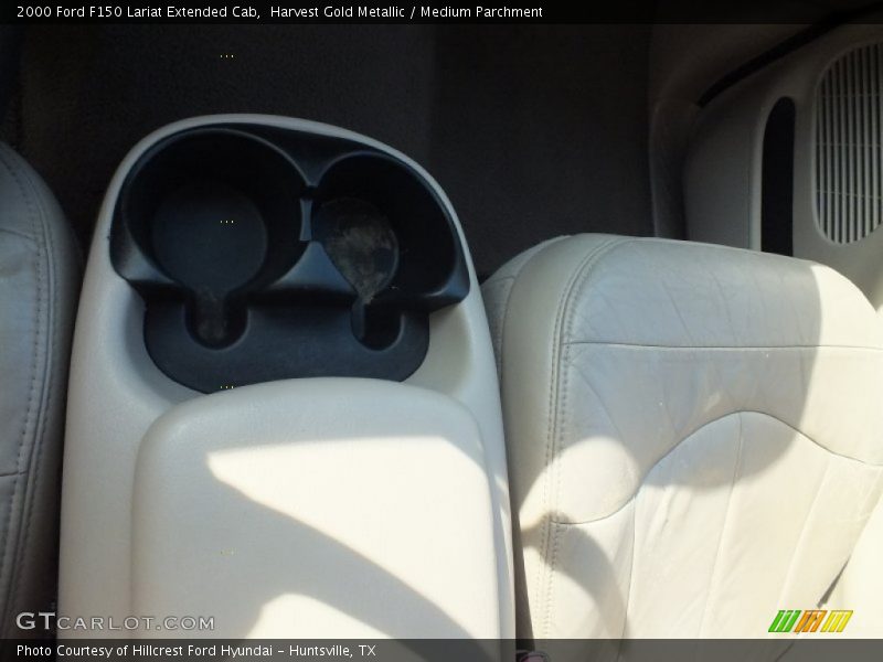 Harvest Gold Metallic / Medium Parchment 2000 Ford F150 Lariat Extended Cab