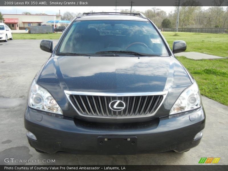 Smokey Granite / Black 2009 Lexus RX 350 AWD