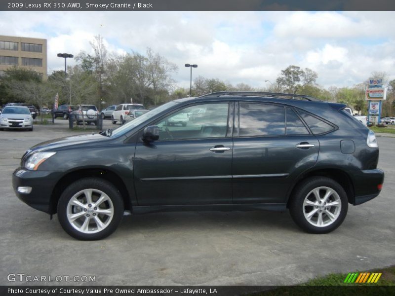 Smokey Granite / Black 2009 Lexus RX 350 AWD