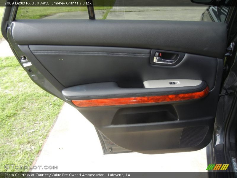 Smokey Granite / Black 2009 Lexus RX 350 AWD