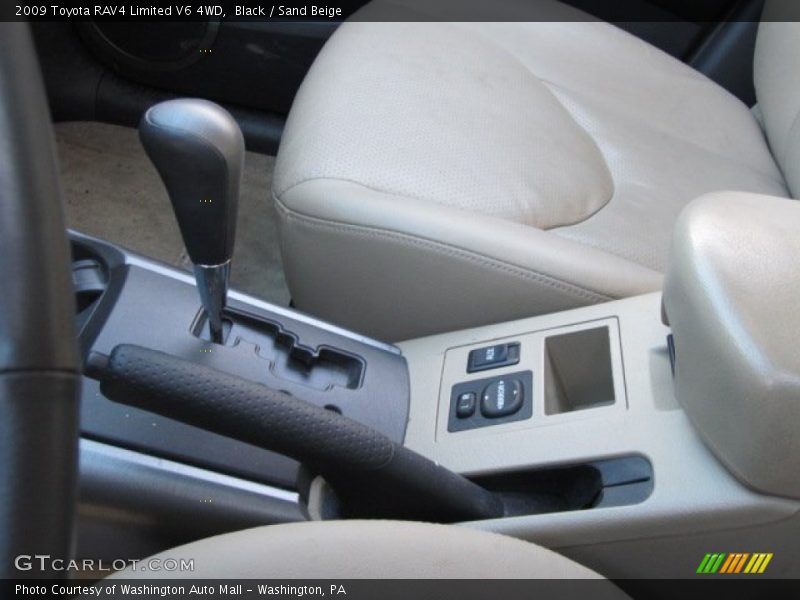 Black / Sand Beige 2009 Toyota RAV4 Limited V6 4WD
