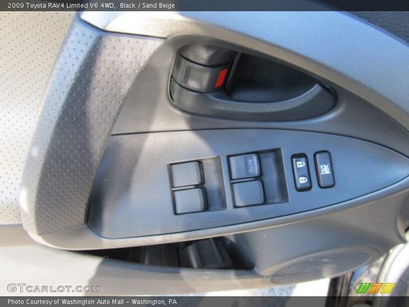 Black / Sand Beige 2009 Toyota RAV4 Limited V6 4WD