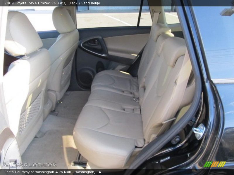 Black / Sand Beige 2009 Toyota RAV4 Limited V6 4WD