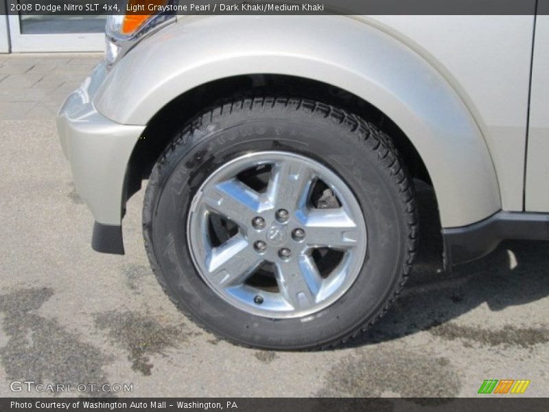 Light Graystone Pearl / Dark Khaki/Medium Khaki 2008 Dodge Nitro SLT 4x4